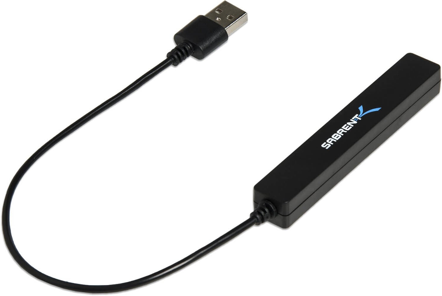 Sabrent HB-MCRM-PK100 interface hub USB 2.0 480 Mbit/s Black