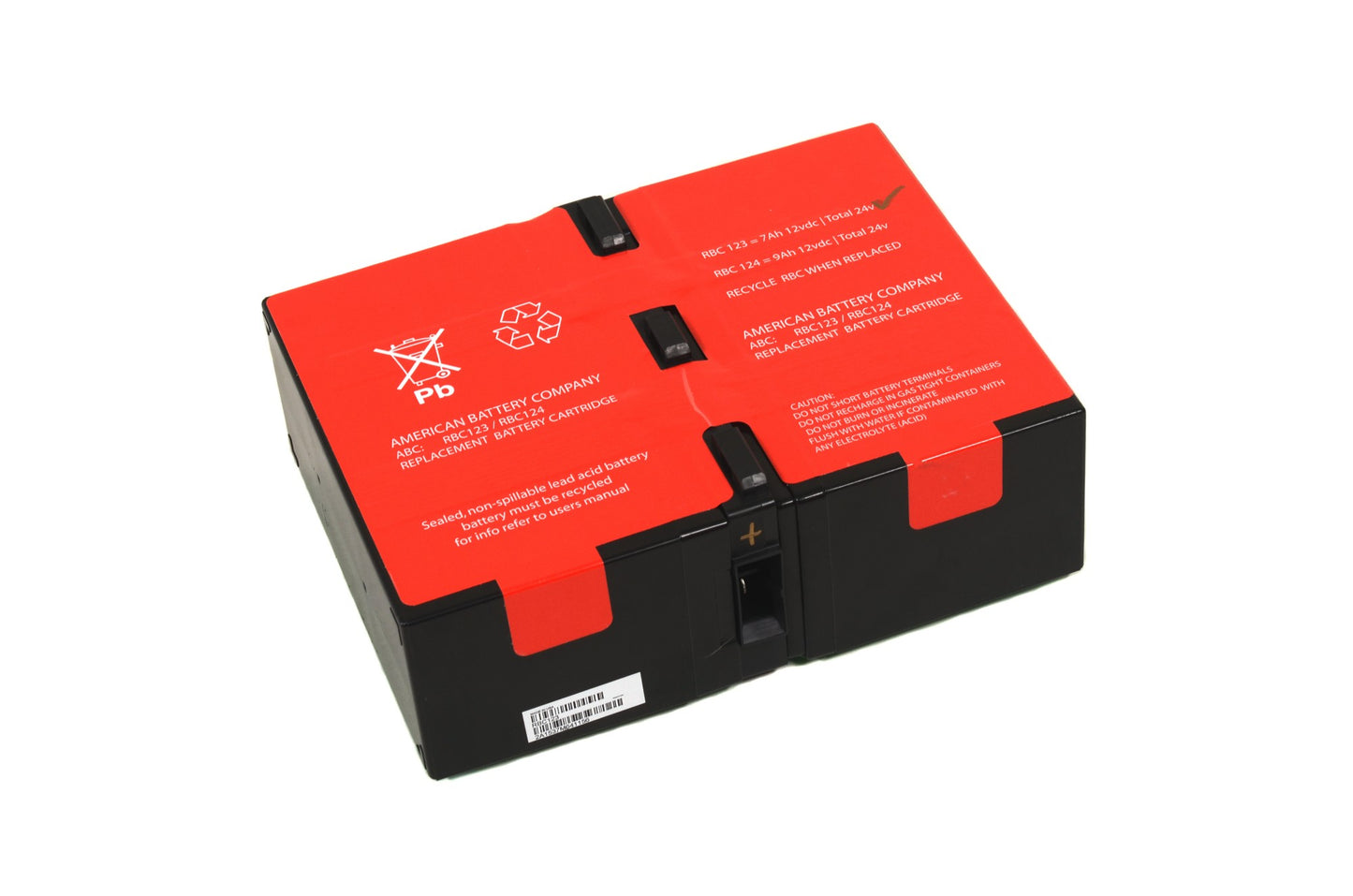 RBC124 - American Battery REPLACEMENT BATTERY PK