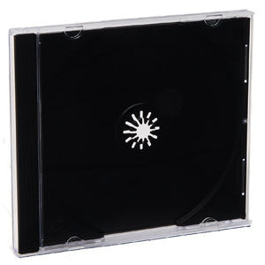 94867 - Verbatim CD/DVD BLACK JEWEL CASES 200PK (BULK)