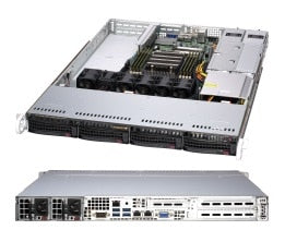 Supermicro A+ Server 1014S-WTRT Socket SP3 Rack (1U) Black
