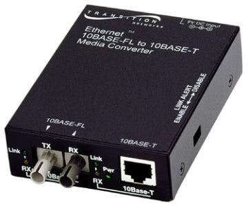 Transition Networks E-TBT-FRL-05(SC) network media converter 10 Mbit/s 850 nm Multi-mode