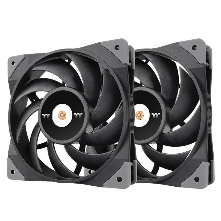 CL-F082-PL12BL-A - Thermaltake TOUGHFAN 12 COMPUTER CASE FAN 4.72" (12 CM) BLACK 2 PC(S)