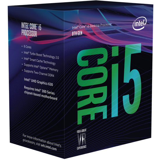 Intel Core i5-8500 processor 3 GHz 9 MB Smart Cache Box