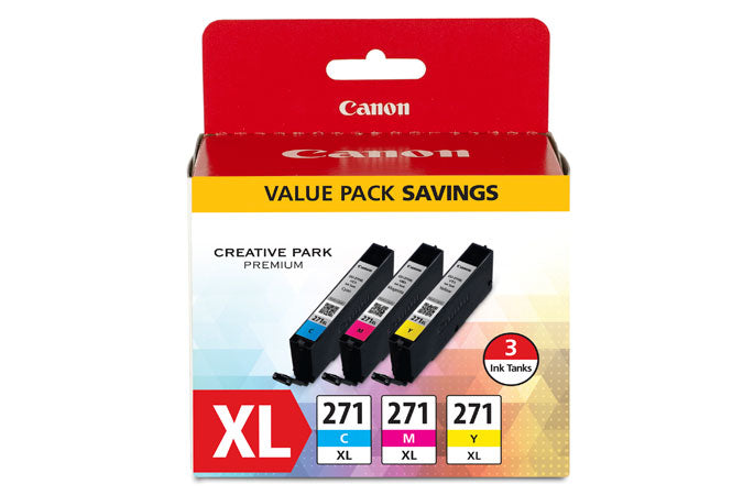 0337C005 - Canon VALUE PK CLI-271XL 3CLR FOR