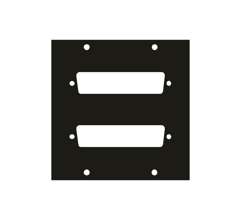 2DB50 - MIDDLE ATLANTIC PRODUCTS DB50 MULTIPIN(2)PORT UCP