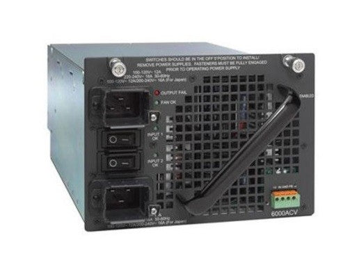 Cisco PWR-C45-6000ACV/2 power supply unit 6000 W Black, Gray