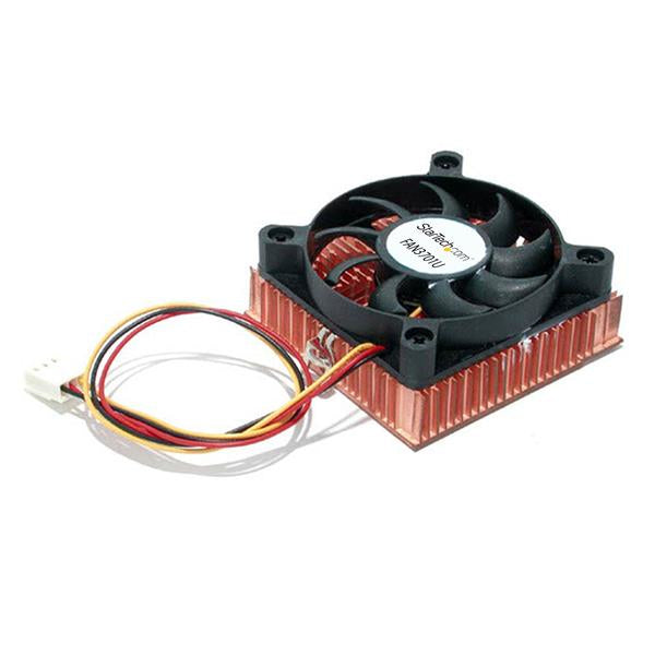 FAN3701U - StarTech.com 1U 60X10MM SOCKET 7/370 CPU COOLER FAN W/ COPPER HEATSINK TX3