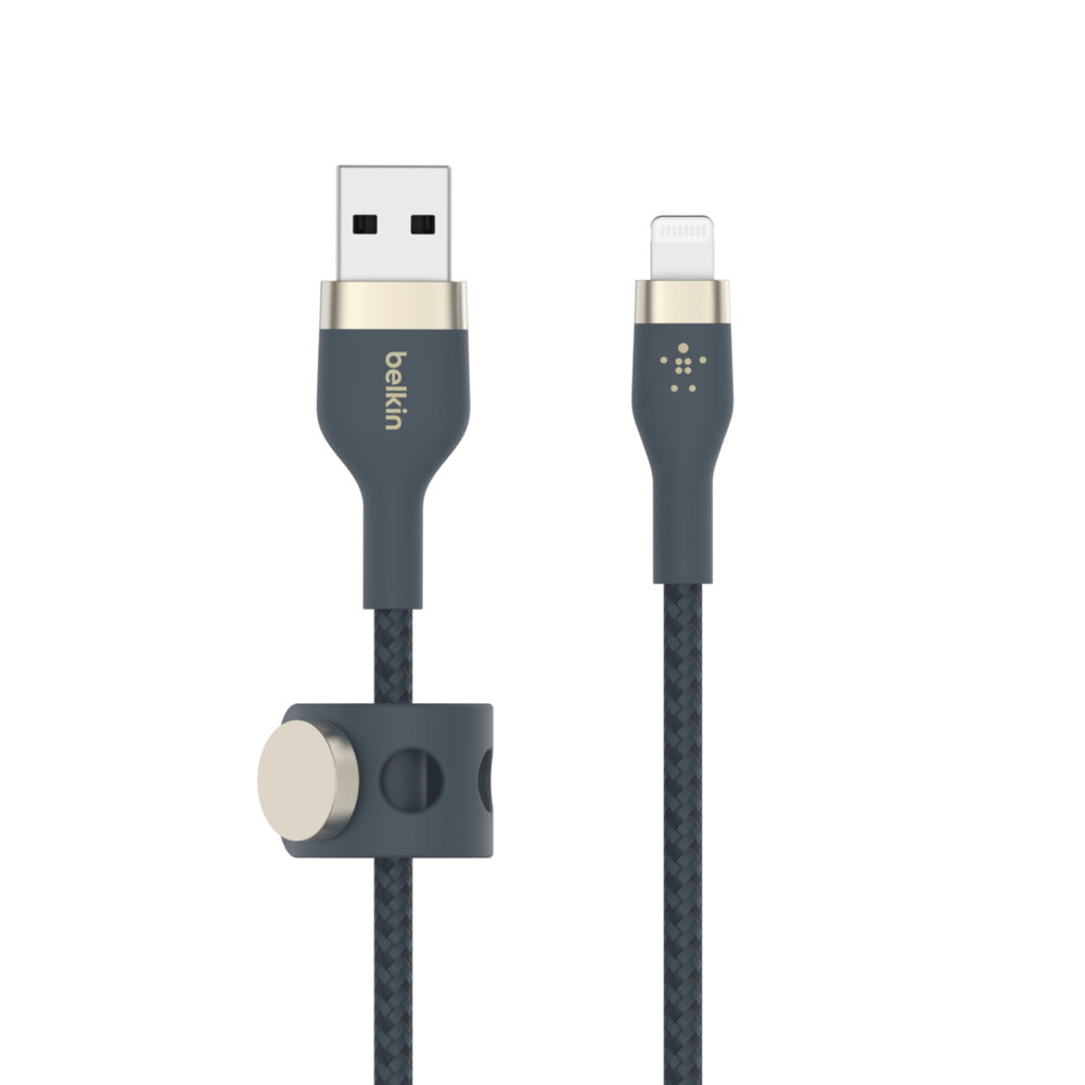 CAA010BT2MBL - Belkin USB-A TO LTG, BRAID SIL, 2M, BLUE