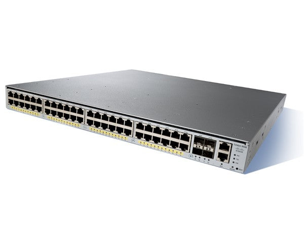WS-C4948E-S-RF - Cisco CAT 4948E, IPB, 48PT 10/100/1000+4 SFP+,