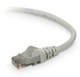 TAA980-25-GRY-S - Belkin CABLE,CAT6,UTP,RJ45M/M,25 ,GRY,PATCH,SN