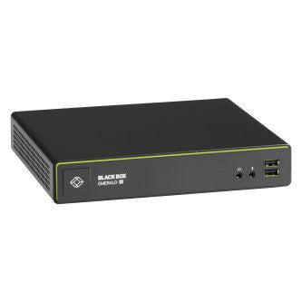 4K DISPLAYPORT KVM-OVER-IP EXTENDER RECEIVER - SINGLE-HEAD, V-USB 2.0, AUDIO, VI