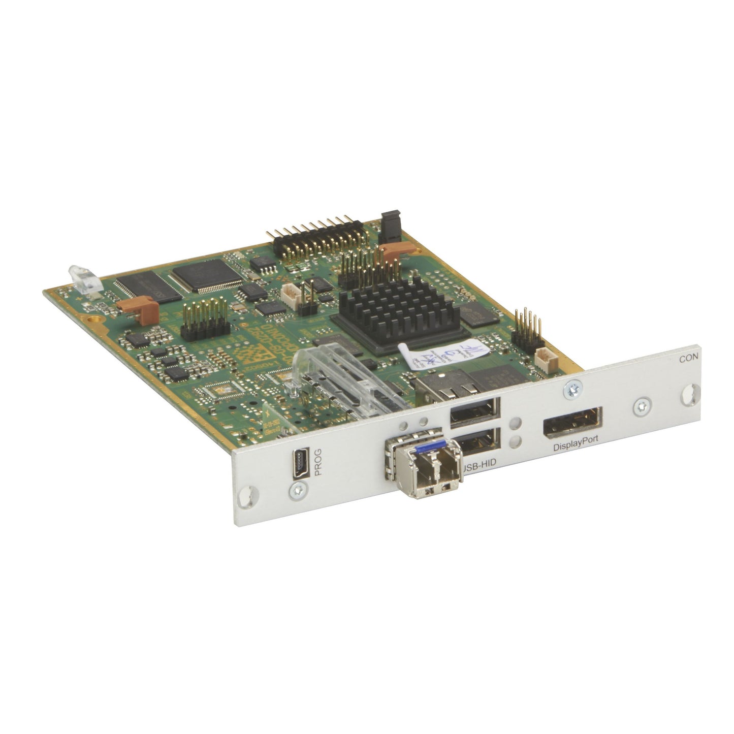 MODULAR KVM EXTENDER RECEIVER INTERFACE CARD - 4K30 DISPLAYPORT 1.1, USB-HID, 2X