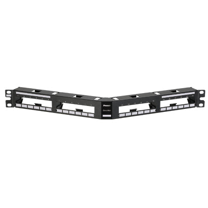 Panduit QAPP24BL patch panel 1U