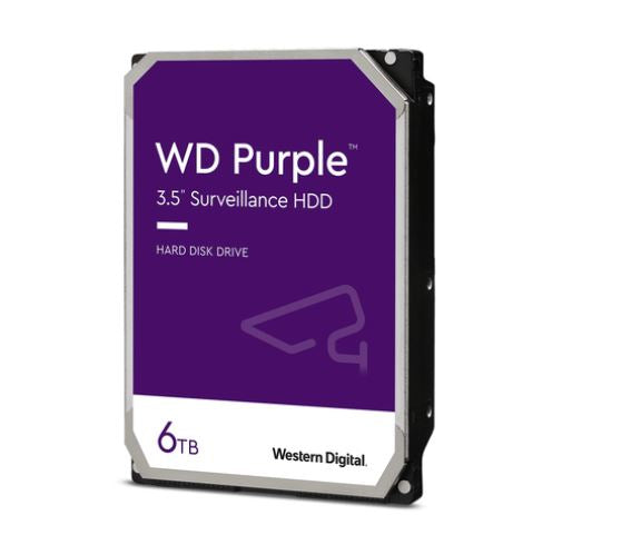 Western Digital Purple 3.5" 6000 GB Serial ATA III