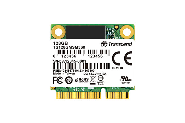 Transcend MSM360 mSATA 64 GB Serial ATA III MLC