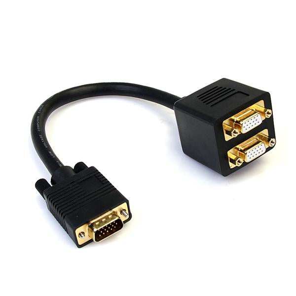 VGASPL1VV - StarTech.com 1 FT VGA TO 2X VGA VIDEO SPLITTER CABLE