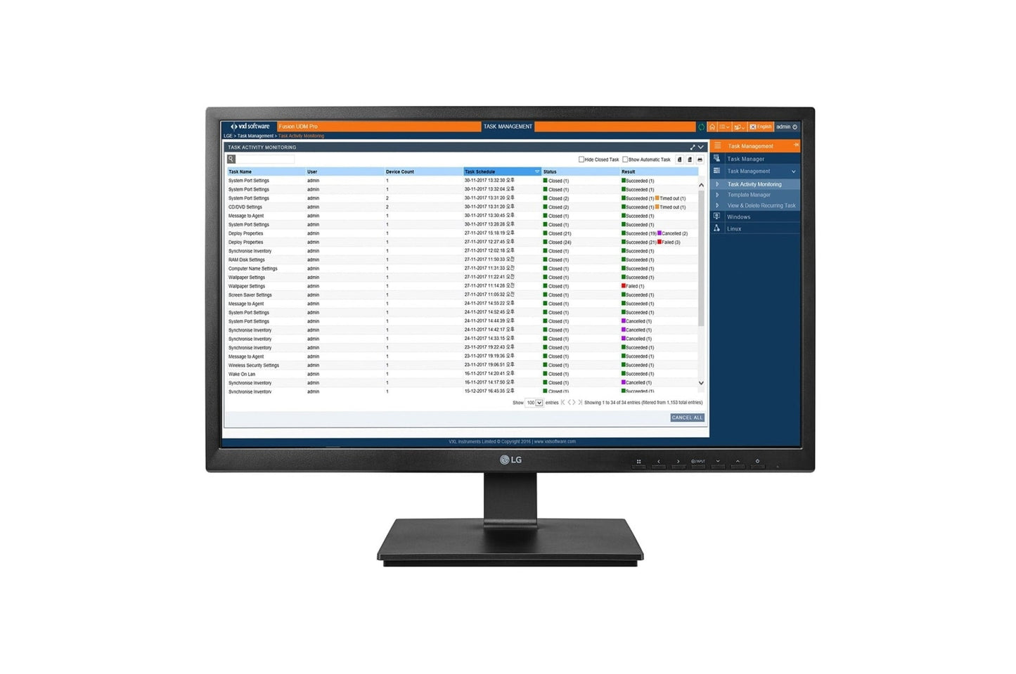 LG 24CK550N-3A All-in-One PC/workstation AMD G 23.8" 1920 x 1080 pixels 4 GB DDR4-SDRAM 32 GB SSD Wi-Fi 5 (802.11ac) Black