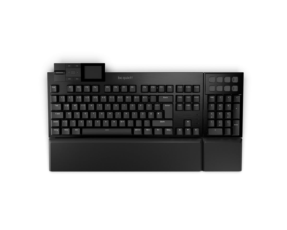 BT001DE - Be Quiet! Dark Mount German Modular RGB Mechanical Keyboard
