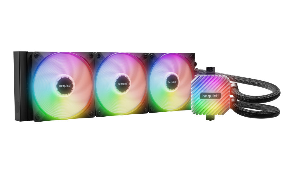 BW022 - Be Quiet! Light Loop 360mm Black ARGB AIO Liquid CPU Cooler