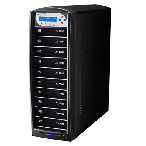 SHARKBLU-S10T-XL-BK - Vinpower Digital SHARKBLU HDD TO 10 BLU-RAY/DVD/CD DUPLICATOR