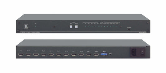 Kramer Electronics THE VM-8HN IS A 1:8 DISTRIBUTION AMPLIFIER, WITH TWO LOOP PORTS, FOR 4K@60HZ (4: