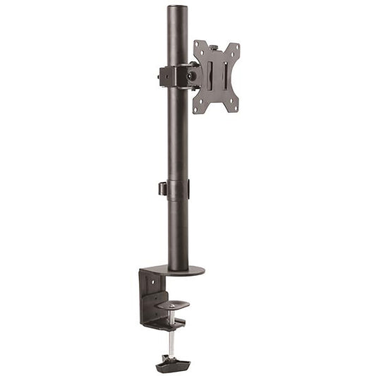 VESA 75X75/100X100MM COMPATIBLE HEAVY-DUTY SINGLE MONITOR DESK MOUNT FOR A LARGE