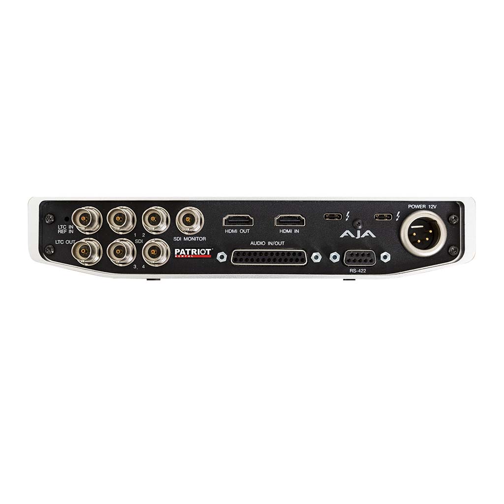 IO4KPLUS - AJA Thunderbolt 3 4K/UltraHD Video I/O Device