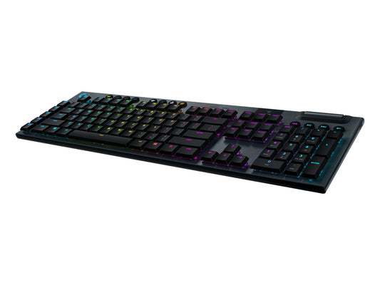 Logitech G G915 LIGHTSPEED- GL Tactile keyboard RF Wireless + Bluetooth English Black