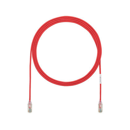 UTP28SP3RD - Panduit 3FT CAT6 RED COPPER PATCH CORD