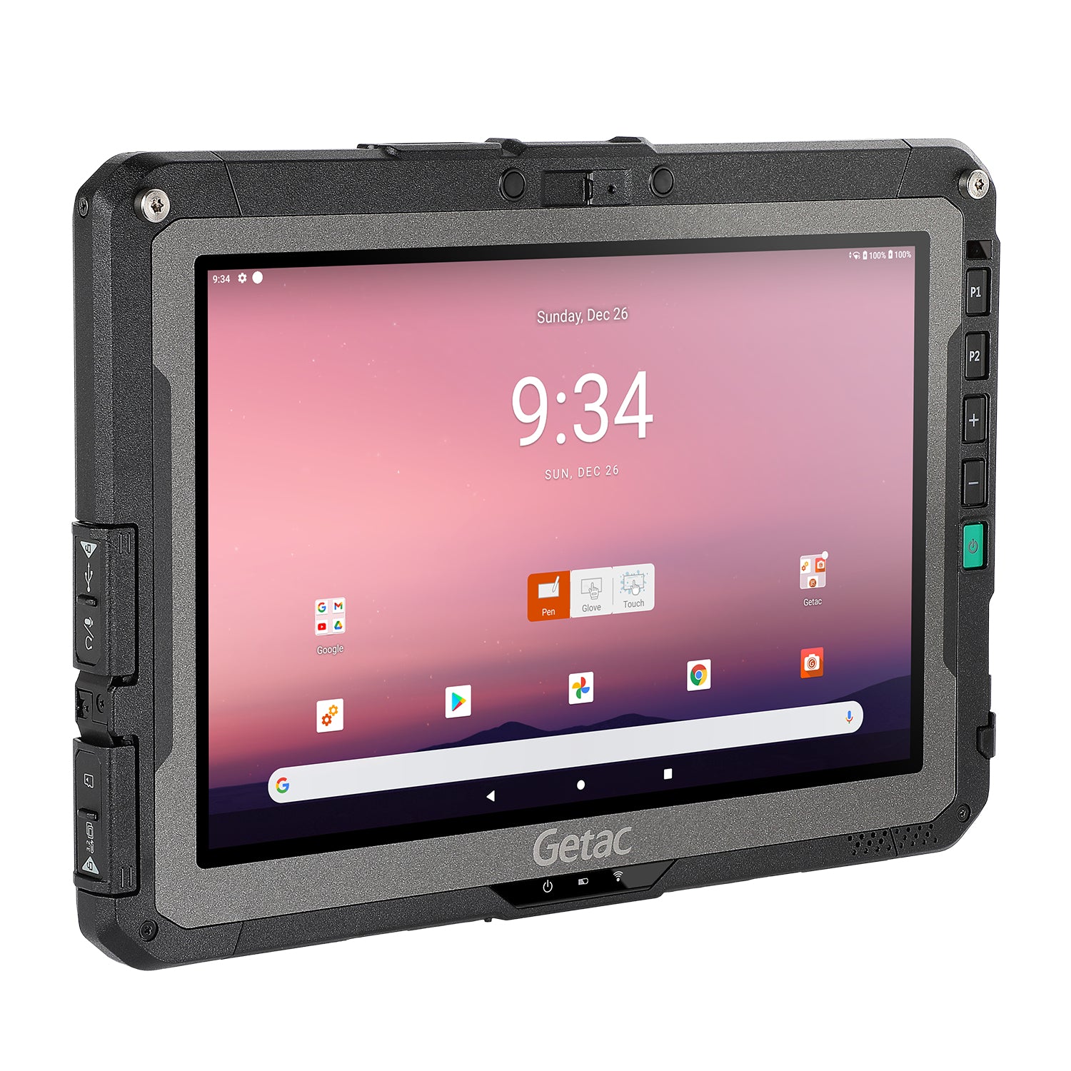 Z2BSAXWA6EBA - Getac ZX10 TAA - QUALCOMM SNAPDRAGON 660 OCTA-CORE + TAA, (W/OUT WEBCAM), ANDROID + 4G