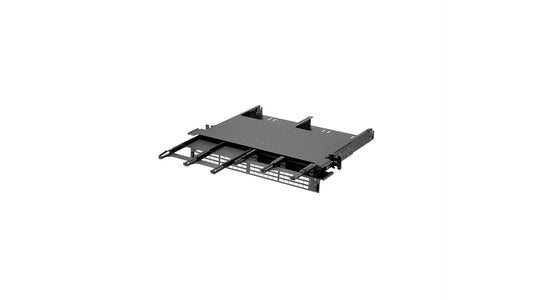 Panduit FLEX1U04 cable organizer Cable tray Rack Black 1 pcs