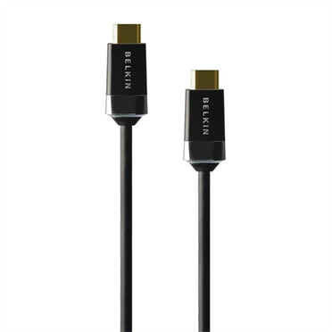 Belkin HDMI A - HDMI A, 5m HDMI cable 196.9" (5 m) HDMI Type A (Standard) Black