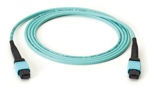 MTP OM3 FIBER OPTIC TRUNK CABLE - PLENUM, 24-STRAND, TYPE A, 20-M (65.6-FT.), 45