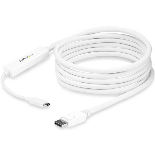 StarTech.com CDP2DPMM3MW video cable adapter 118.1" (3 m) USB Type-C DisplayPort White