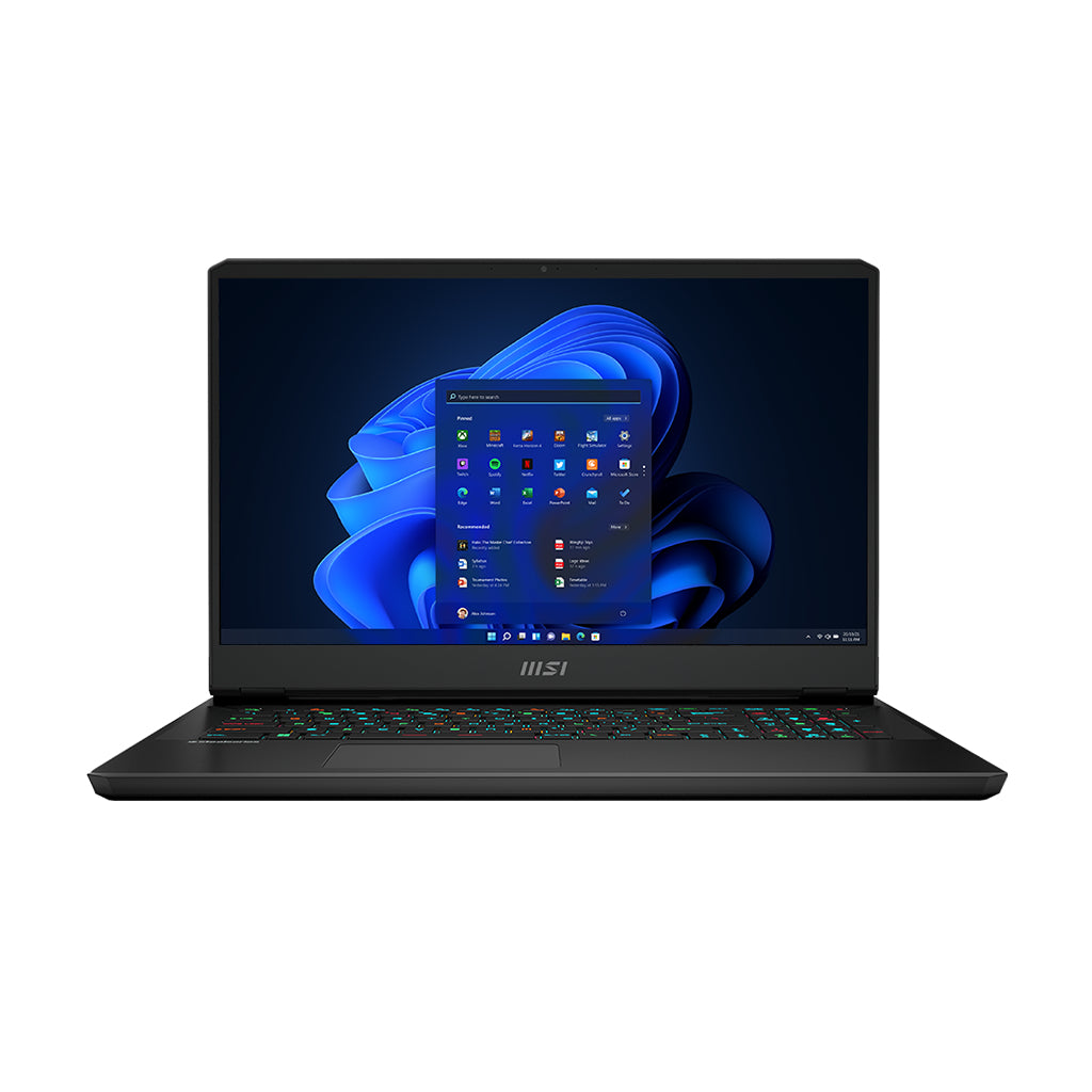 MSI Gaming Vector GP76 12UH-297 i7-12700H Notebook 17.3" Full HD IntelÂ® Coreâ„¢ i7 32 GB DDR4-SDRAM 1000 GB SSD NVIDIA GeForce RTX 3080 Wi-Fi 6E (802.11ax) Windows 11 Home Black