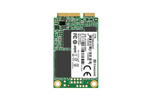 Transcend MSA452T mSATA 1000 GB Serial ATA III 3D TLC NAND