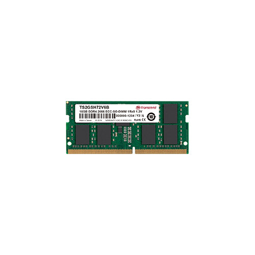 Transcend TS2GSH72V6B memory module 16 GB 2 x 8 GB DDR4 2666 MHz ECC