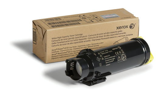 106R03479 - Xerox : GENUINE XEROX YELLOW HIGH CAPACITY TONER CARTRIDGE, WORKCENTRE 6515, PHA