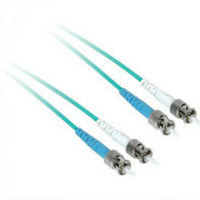 C2G 1m USA 10Gb ST/ST Duplex 50/125 Multimode Fiber Patch Cable fiber optic cable 39.4" (1 m) Blue