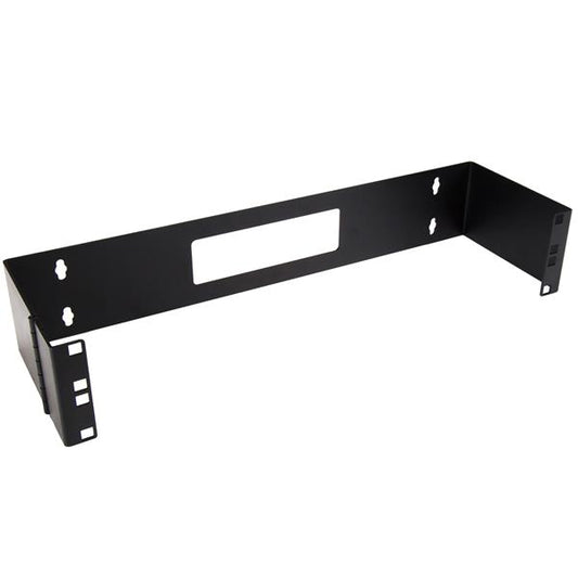 WALL-MOUNT A PATCH PANEL OR NETWORK SWITCH WHILE PROVIDING HINGED ACCESS TO THE