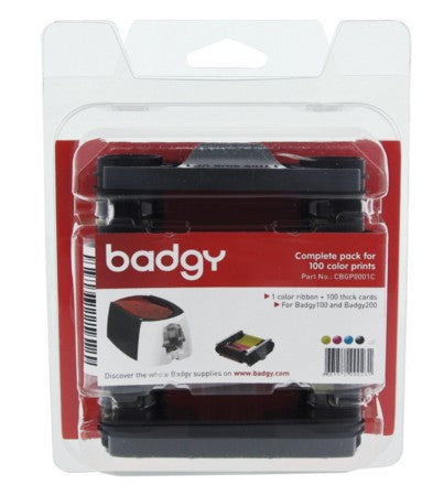 CBGP0001C - Evolis BADGY100/200 CONSUMABLE PK 1