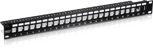 TC-KP24S - Trendnet 24-PORT BLANK KEYSTONE SHIELDED 1U PATCH PANEL