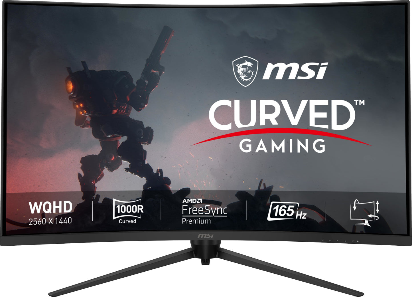 MSI Optix G271CQP 27" 2560 x 1440 pixels Quad HD