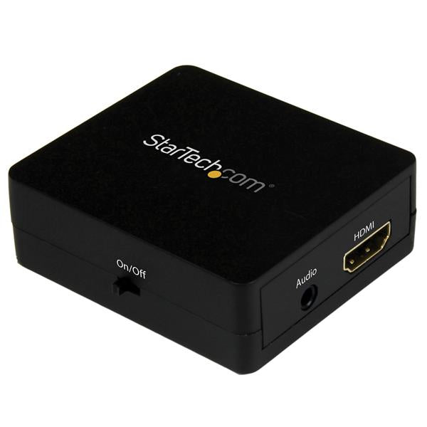 EXTRACT AND CONVERT THE AUDIO FROM YOUR HDMI SIGNAL TO 3.5MM AUDIO IN 2.1 STEREO