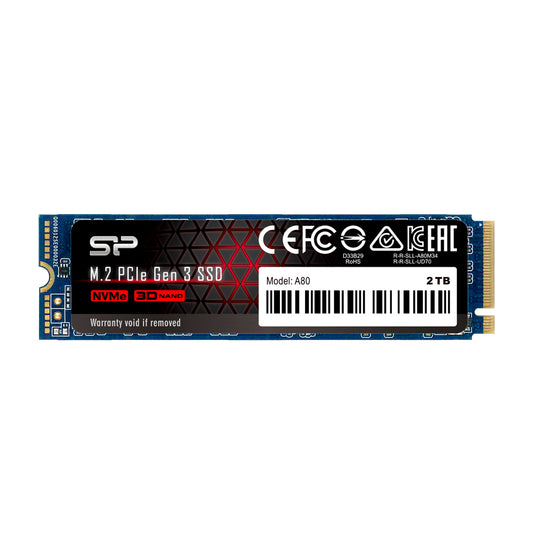 Silicon Power P34A80 M.2 2000 GB PCI Express 3.0 SLC NVMe