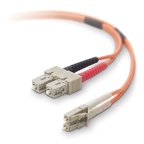 PATCH CABLE - SC - MALE - LC - MALE - FIBER OPTIC - 15 M