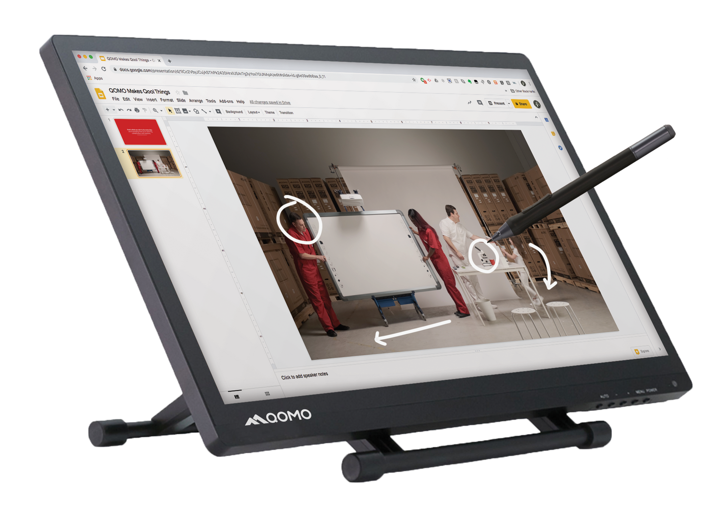 QIT600F3 - Qomo HiteVision PresenStation QIT600 F3 21.5" Collaboration Display