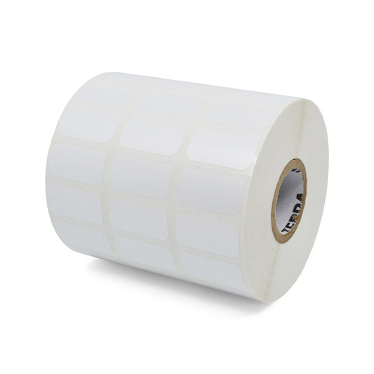 LABEL, POLYESTER, 1X0.5IN (25.4X12.7MM); 3 ACROSS, TT, Z-ULTIMATE 2000T WHITE, V