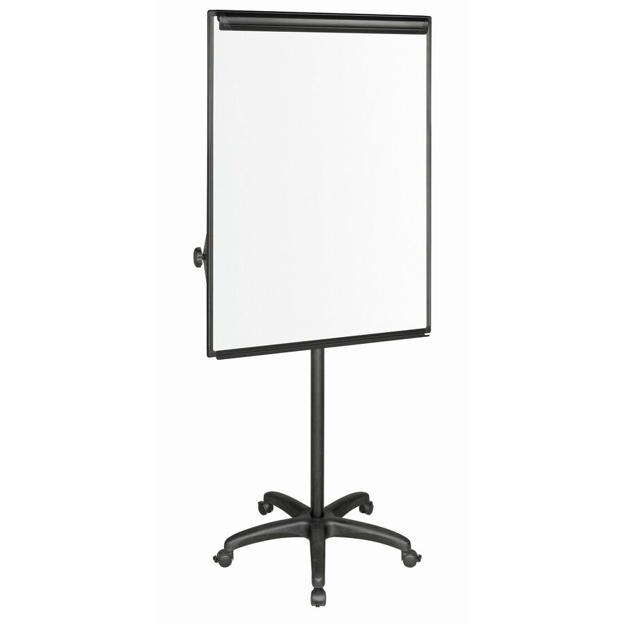 EA4800055 - Bi-Silque Silver Easy Clean Dry Erase Mobile Presentation Easel 44" to 75-1/4"