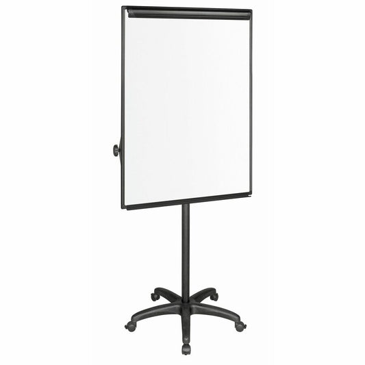 EA4800055 - Bi-Silque Silver Easy Clean Dry Erase Mobile Presentation Easel 44" to 75-1/4"